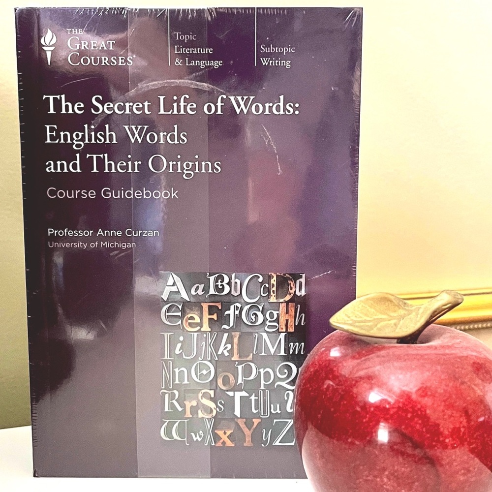 COLLEGE LEVEL 🤓 “The Secret Life of Words and Their Origins” in DVD  (NIB)